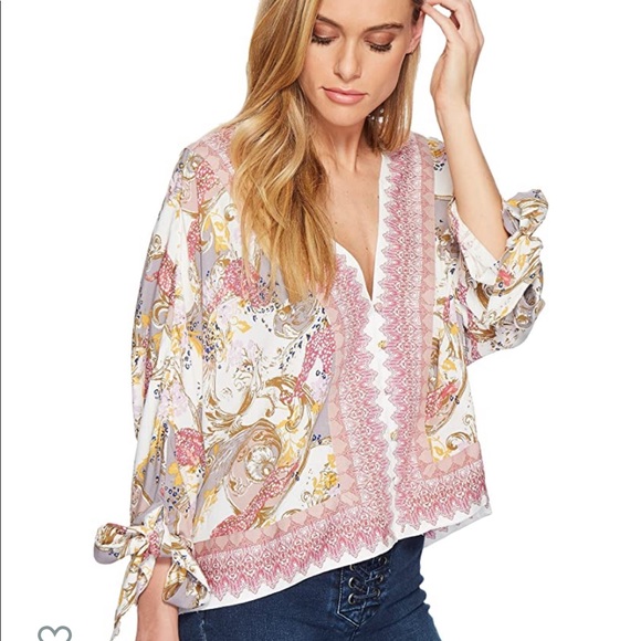 Free people printed blouse - Picture 2 of 5